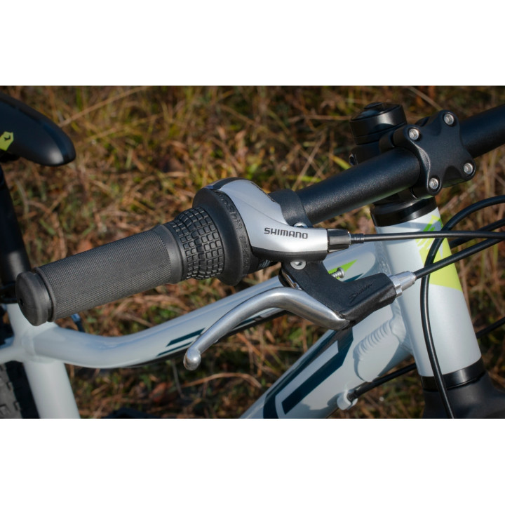 Bicicleta Superior Racer XC 24 Gloss White/Blue/Neon Yellow