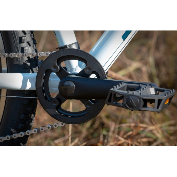 Bicicleta Superior Racer XC 24 Gloss White/Blue/Neon Yellow