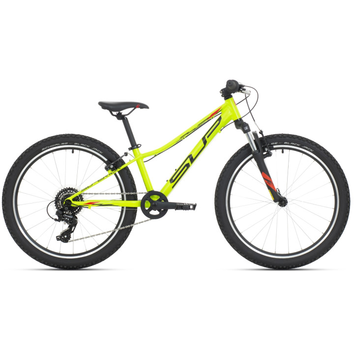 Bicicleta Superior Racer XC 24 Matte Lime/Black/Red