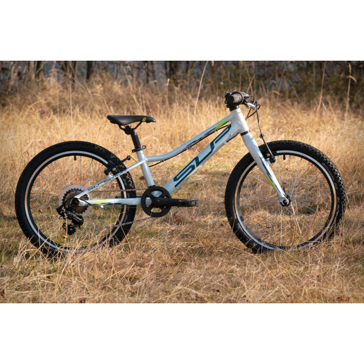 Bicicleta Superior Racer XC 20 Gloss White/Blue/Neon Yellow