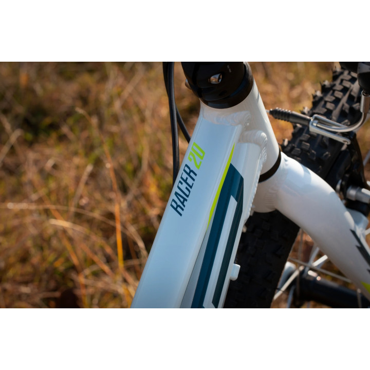 Bicicleta Superior Racer XC 20 Gloss White/Blue/Neon Yellow