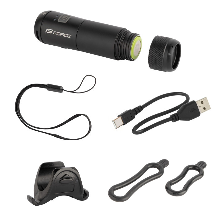 Far fata Force Pen 2.0 700LM USB negru