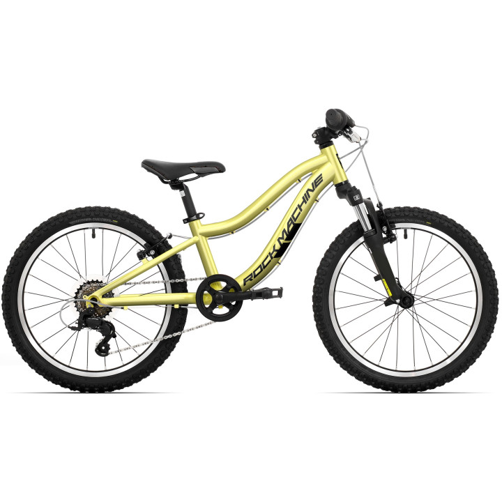 Bicicleta Rock Machine Storm 20 VB Gloss Gloss Sulfur Yellow
