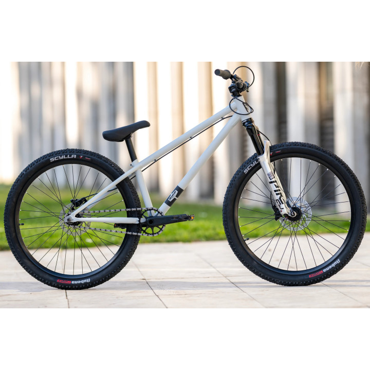 Bicicleta Rock Machine Riff 70s 26 Matte Grey