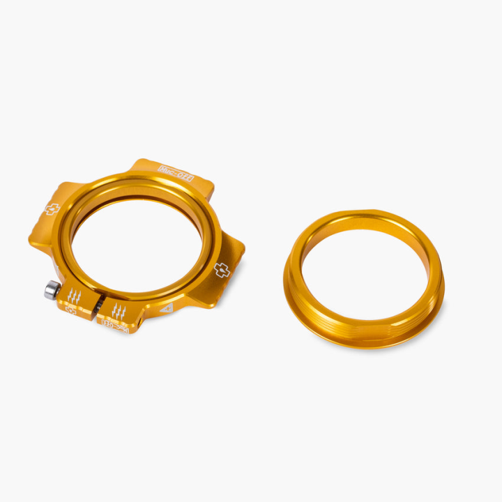 Piulita pretensionare rulmenti pedalier Muc-Off Crank Preload Ring Gold
