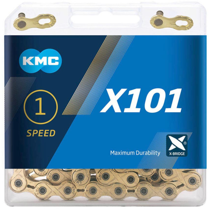Lant KMC X101 Gold 1 Viteza 112 Zale