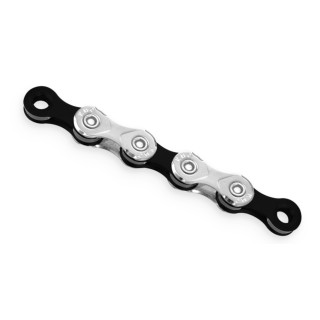 Lant KMC X10 Silver/Black 10 Viteze 116 Zale - Set 25 bucati