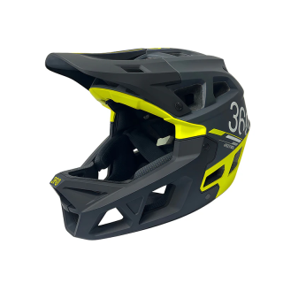 Casca full-face Integra Sport Black-green L (59-61 cm)