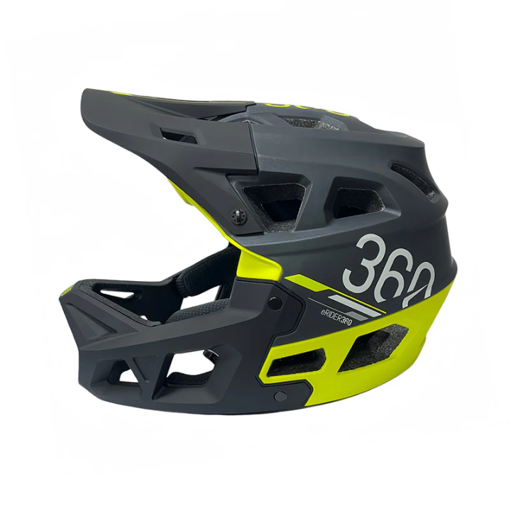 Casca full-face Integra Sport Black-green L (59-61 cm)