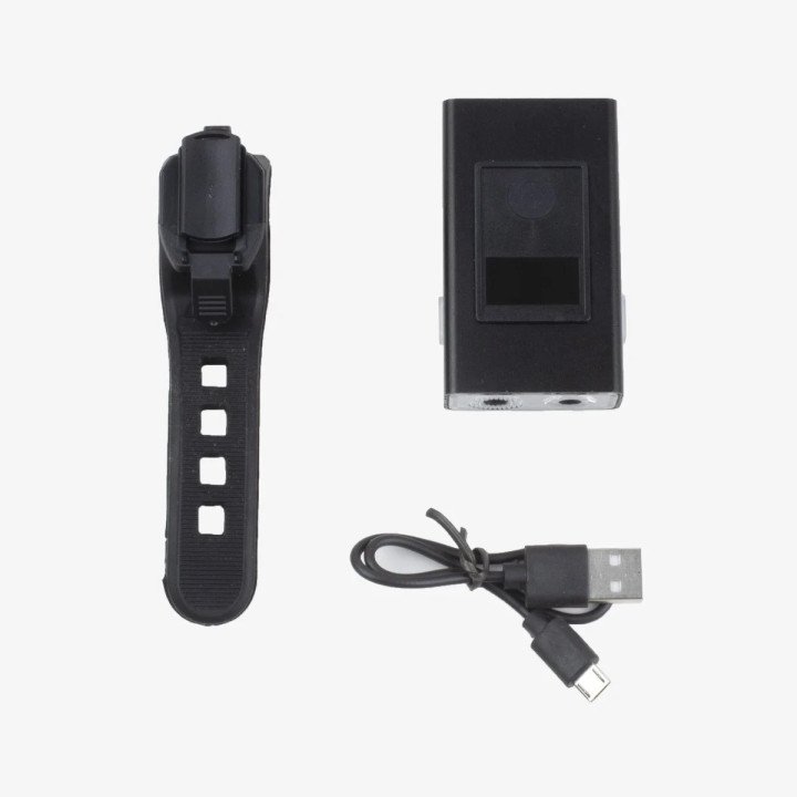 Lumina fata Fivestars Re.Light RBL-500, acumulator intern, afisaj digital, incarcare Micro-USB, 500 lm