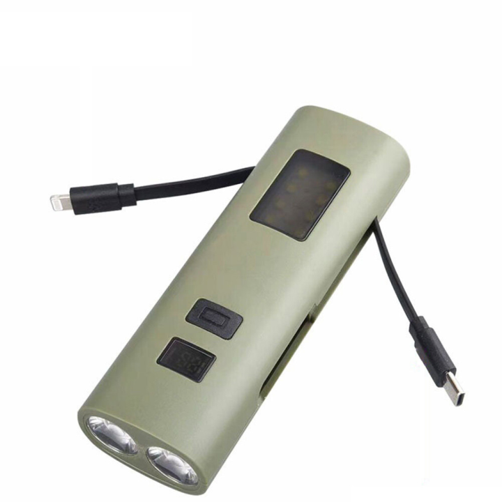 Far reincarcabil Fivestars Power Light PBL-6400, powerbank 6400 mAh, USB Type-C, negru