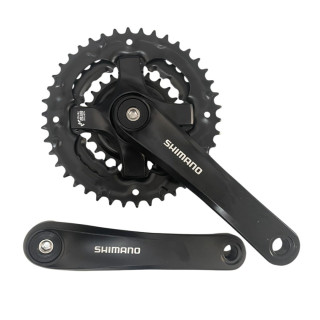 Pedalier Shimano Tourney FC-TY501 42X34X24T 170mm, negru (AFCTY501E244XLB), vrac