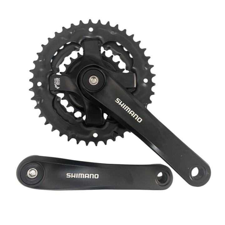 Pedalier Shimano Tourney FC-TY501 42X34X24T 170mm, negru (AFCTY501E244XLB), vrac