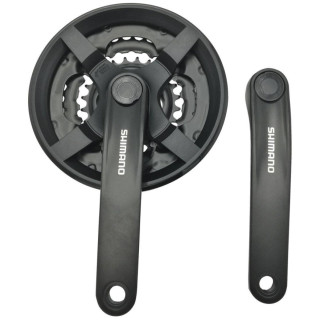 Pedalier Shimano Tourney FC-TY301 42X34X24T 175mm, negru (AFCTY301E244CL), vrac