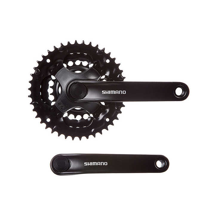 Pedalier Shimano Tourney FC-TY301 42X34X24T 170mm, negru (AFCTY301C244XL), vrac