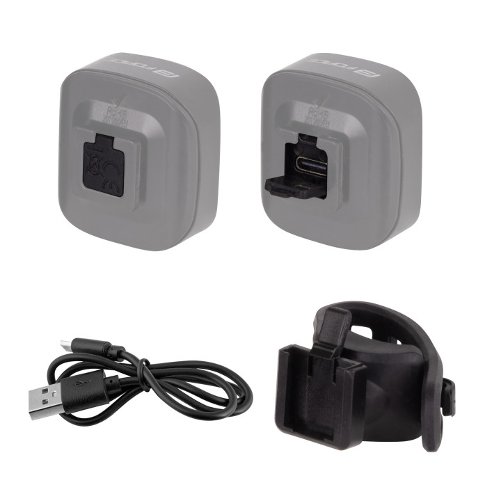 Far fata Force Cob 2.0 75 Lumeni USB, negru