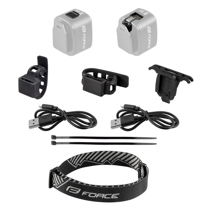 Set lumini Force Flea USB