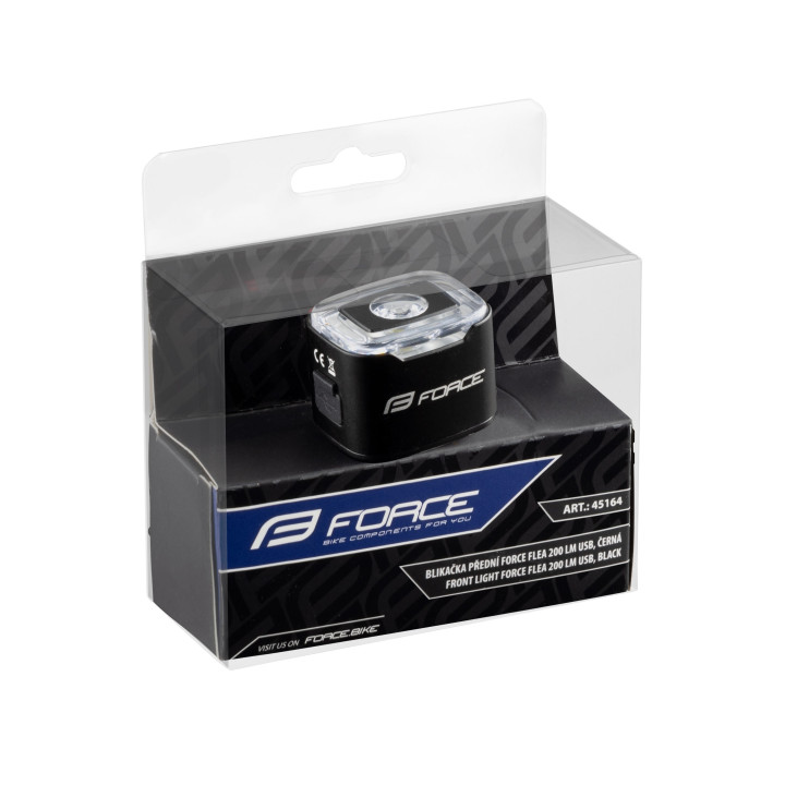 Far fata Force Flea 200LM USB, Black