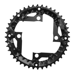 Placa pedalier Force 44T otel neagra