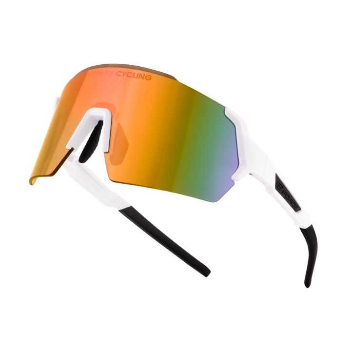 Ochelari Force Electra Albi, lentile rosu-revo