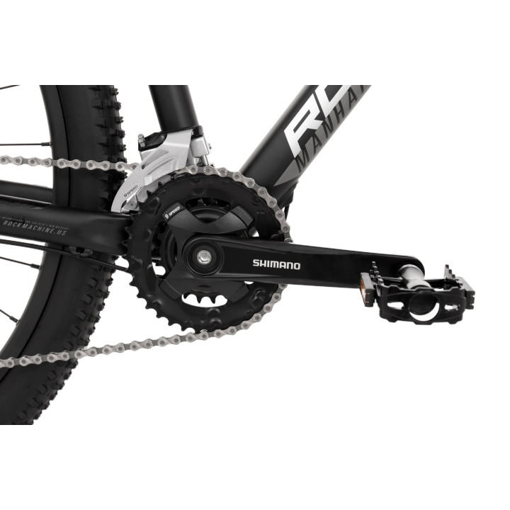 Bicicleta Rock Machine Manhattan 90-29 29 Matte Black 19.0 - (L)