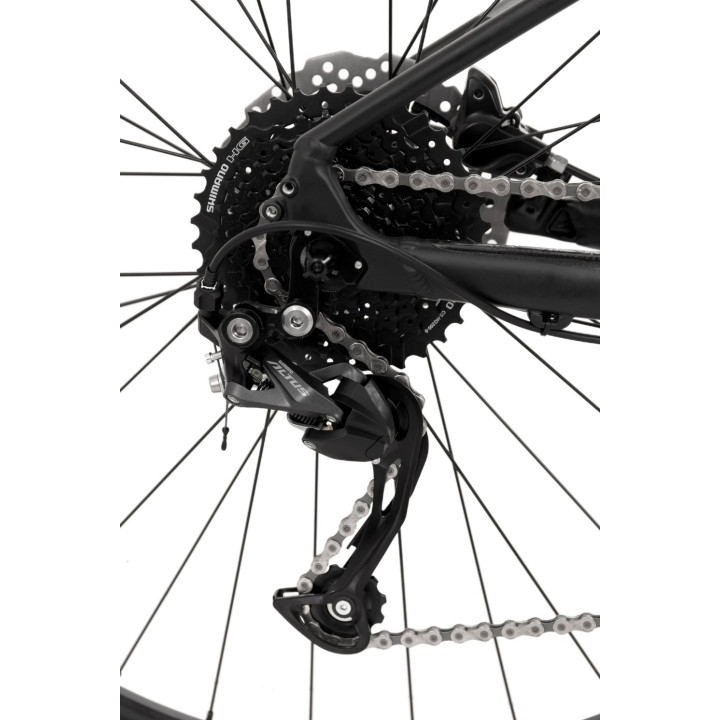 Bicicleta Rock Machine Manhattan 90-29 29 Matte Black 17.0 - (M)