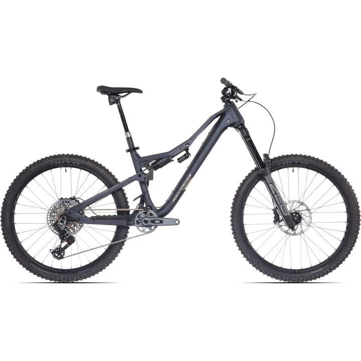 Bicicleta Rock Machine Whizz FS III 90 AXS 27.5Matte Deep Ocean Blue 16.0 - (M)