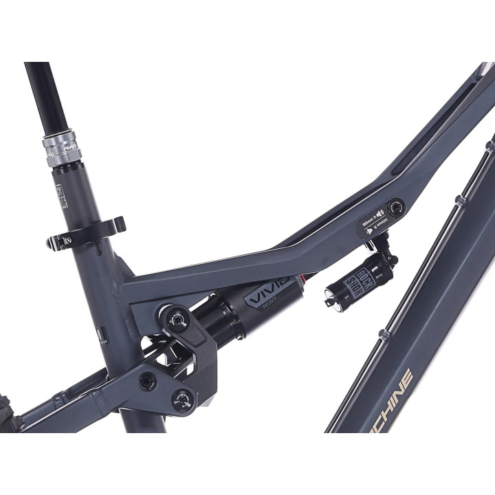 Bicicleta Rock Machine Whizz FS III 90 AXS 27.5Matte Deep Ocean Blue 16.0 - (M)