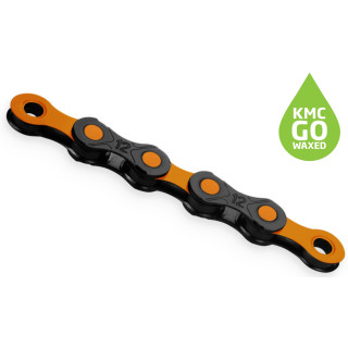 Lant KMC DLC 12 Negru/Portocaliu 12 Viteze 126 Zale ceruit