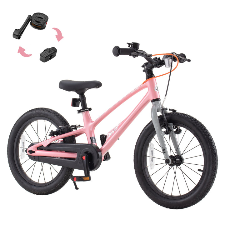 Bicicleta Royal Baby EZ Space Shark 14 Pink