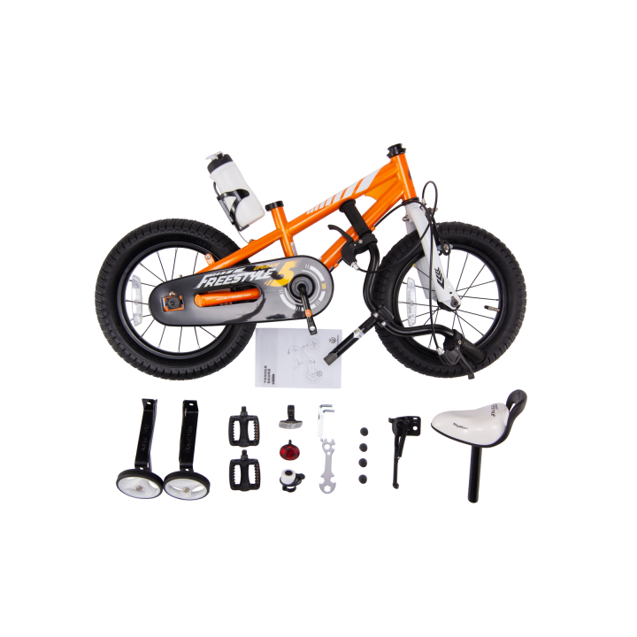 Bicicleta Royal Baby Freestyle Coaster Brake 14 Orange