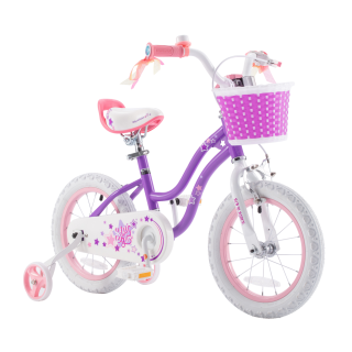 Bicicleta Royal Baby Star Girl Coaster Brake 18 Purple