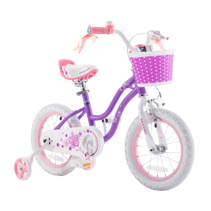 Bicicleta Royal Baby Star Girl Coaster Brake 18 Purple