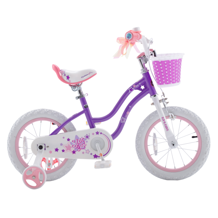 Bicicleta Royal Baby Star Girl Coaster Brake 18 Purple