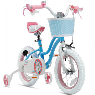 Bicicleta Royal Baby Star Girl Coaster Brake 14 Blue