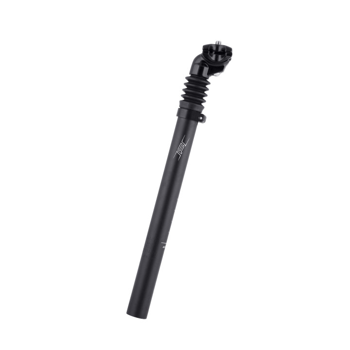 Tija sa Force cu suspensie 27.2/350/40mm aluminiu neagra