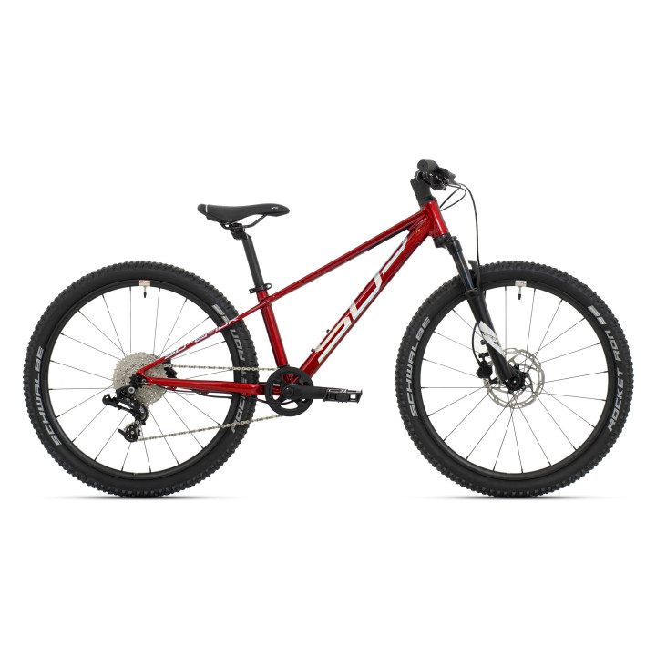 Bicicleta Superior Team 24 Gloss Dark Red/Hologram Chrome