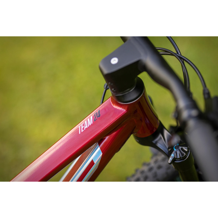 Bicicleta Superior Team 24 Gloss Dark Red/Hologram Chrome