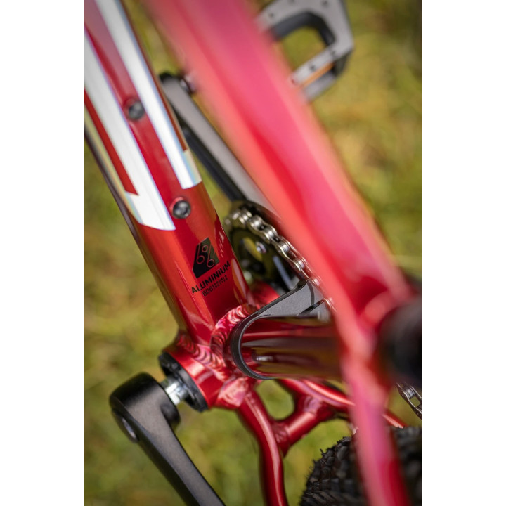 Bicicleta Superior Team 24 Gloss Dark Red/Hologram Chrome