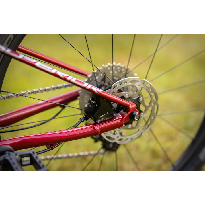 Bicicleta Superior Team 24 Gloss Dark Red/Hologram Chrome