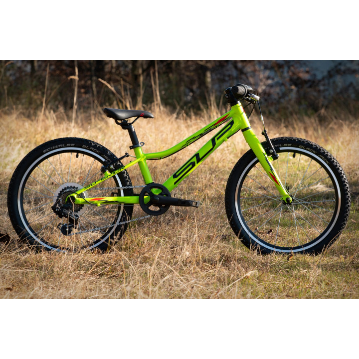 Bicicleta Superior Racer XC 20 Matte Lime/Black/Red