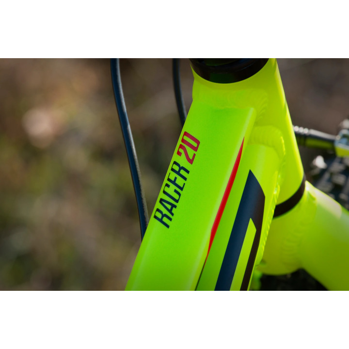 Bicicleta Superior Racer XC 20 Matte Lime/Black/Red