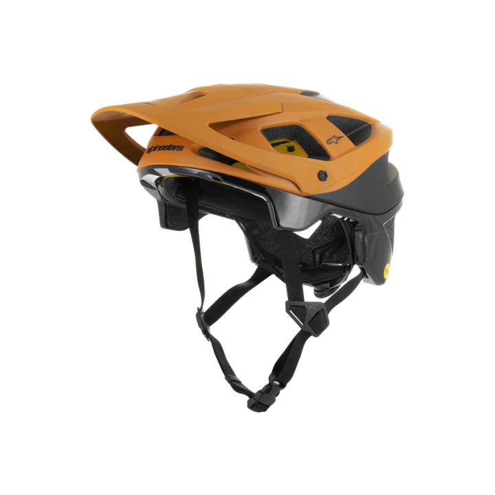 Casca Alpinestars Vector Tech Zeal Helmet Black Dark Gold S