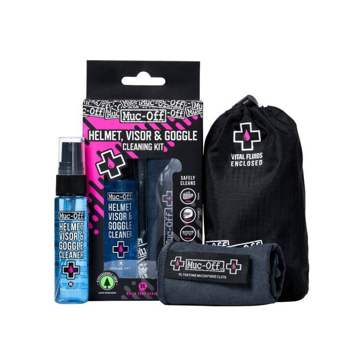 Kit Muc-Off pentru curatare ochelari, vizor si lentile