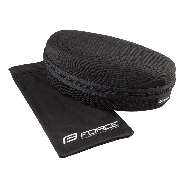 Ochelari Force Mantra Black, Red Polarized Lens