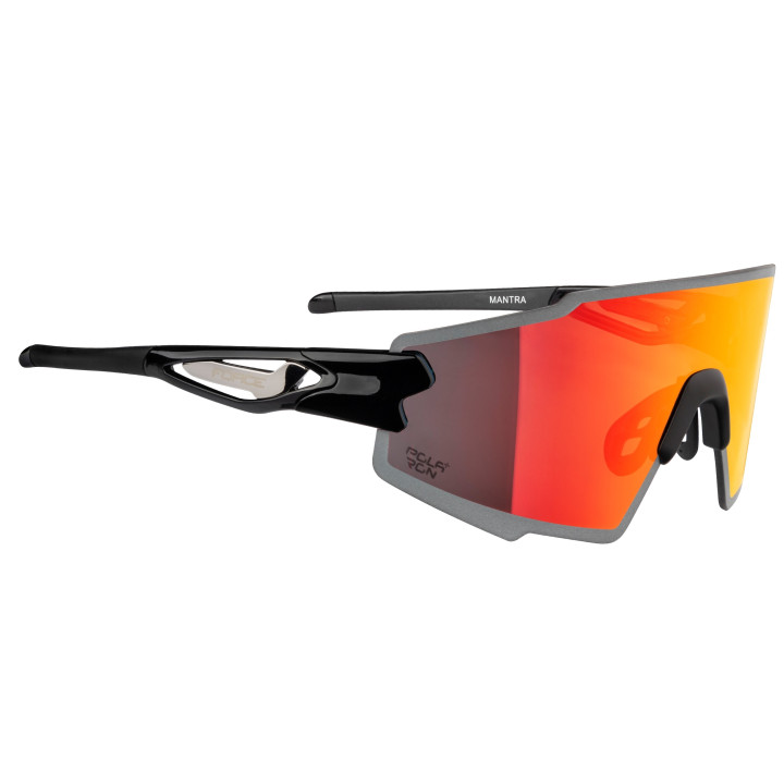 Ochelari Force Mantra Black, Red Polarized Lens