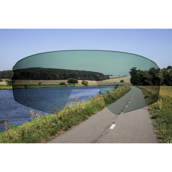 Ochelari Force Mantra Black, Red Polarized Lens