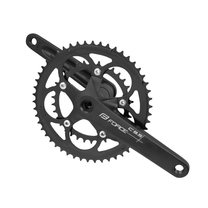 Pedalier Force Road C9.5 AL 50/34T 175mm negru