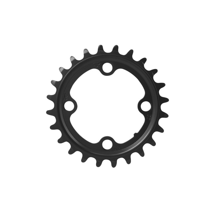 Placa pedalier Force 24T Cr-Mo neagra