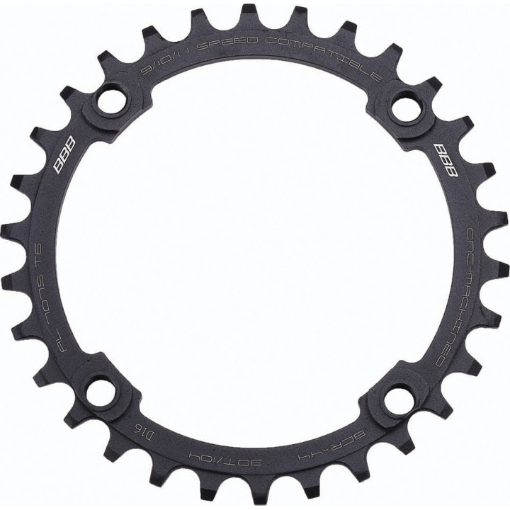 Placa pedalier BBB MTBGear narrow wide 1x9/10/11 30T/104mm